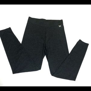 PINK - Victoria’s Secret medium grey yoga pants.